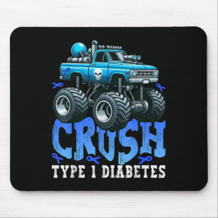 Cruype 1 Diabetes Awareness T1d Diabetic Monster T Mouse Mat