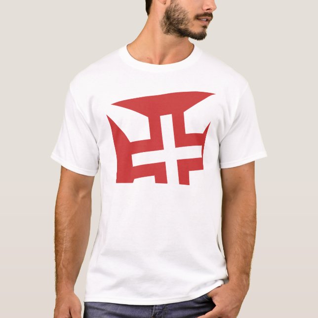 Cruz de Cristo half T-Shirt (Front)