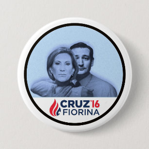 Cruz Fiorina '16 7.5 Cm Round Badge