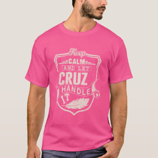 Cruz Last Name Shirt Cruz Name Birthday
