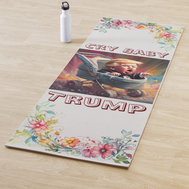Cry Baby Trump Yoga Mat (In Situ)