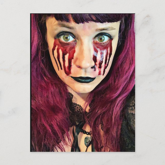 Cry Blood Postcard (Front)