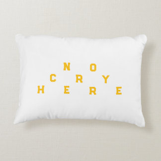 cry decorative cushion