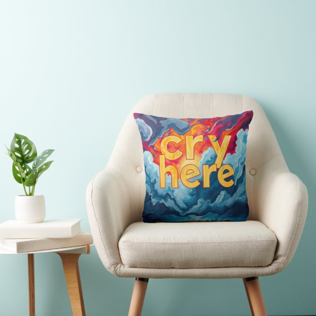 cry here cushion (Chair)