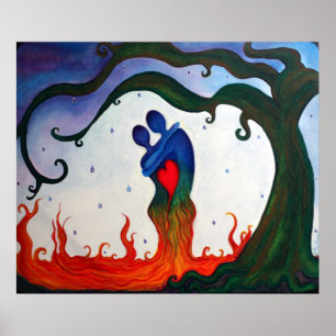 Cryin Tears Of Love Poster