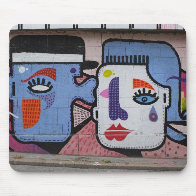 Crying A Little Tear Of Joy Mouse Mat (Front)