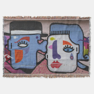 Crying A Little Tear Of Joy Throw Blanket