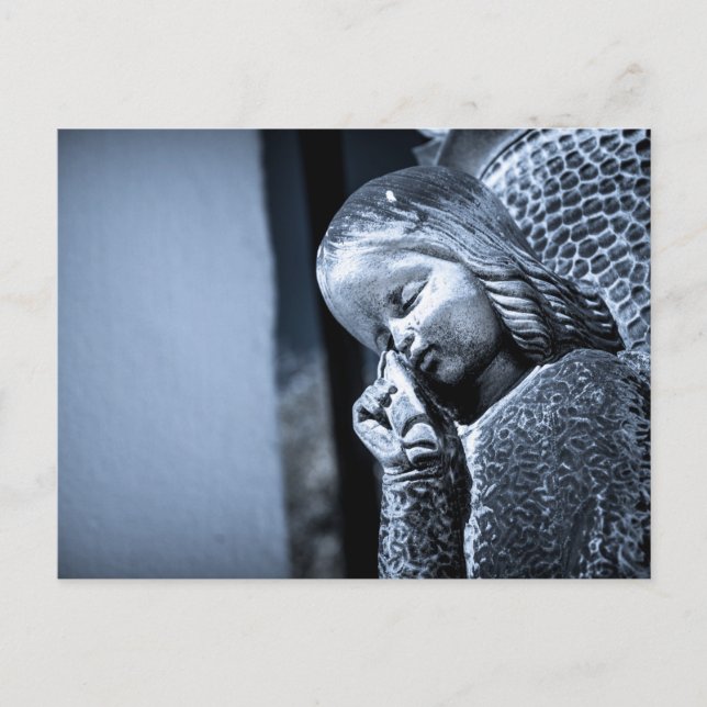 Crying Angel Postcard (Front)