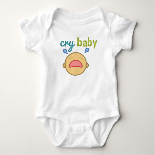Crying Baby Fine Jersey T-Shirt Bodysuit