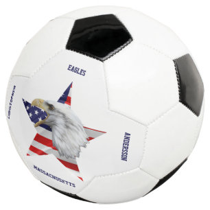 Crying Bald Eagle, The American Flag, Star Football
