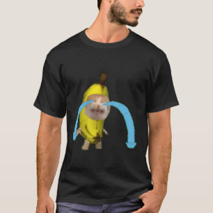 crying banana cat T-Shirt