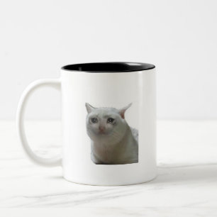 Crying Cat Meme Mug