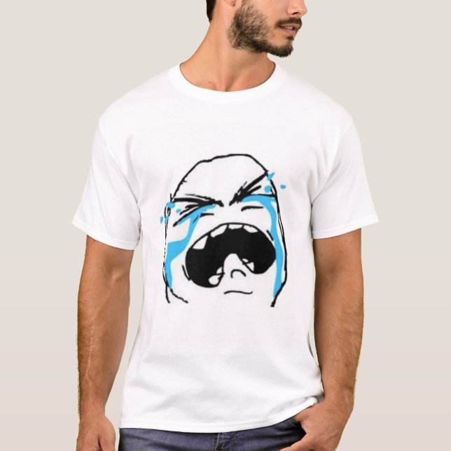 Crying Comic Meme T-Shirt (Front)