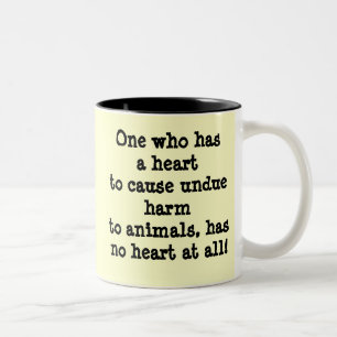 Crying Dog and Cat –What a Crying Shame Two-Tone Coffee Mug
