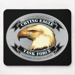 Crying Eagle Task Force Mouse Mat