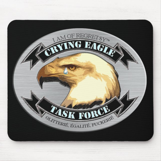 Crying Eagle Task Force Mouse Mat (Front)