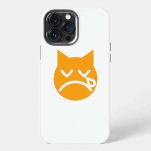 Crying Emoji Cat iPhone 13 Pro Max Case