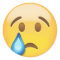 Crying Face Emoji