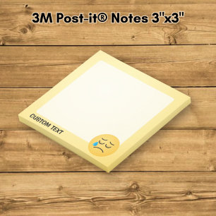 Crying Face Post-it Notes