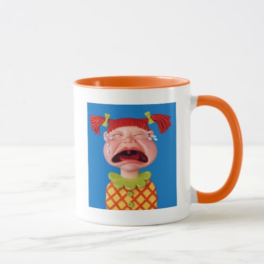 Crying Girl Mug