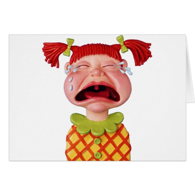 Crying GirlW (Front Horizontal)