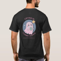 Crying in Cosmic Silence – Cute Existential Ghost 