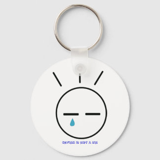 Crying is not a sin Keychains