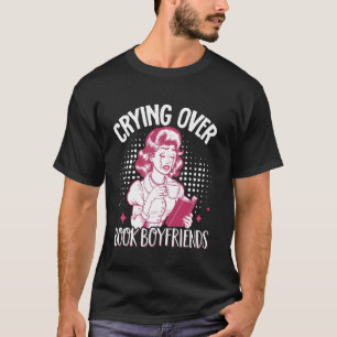 Crying Over Book Boyfriends T-Shirt