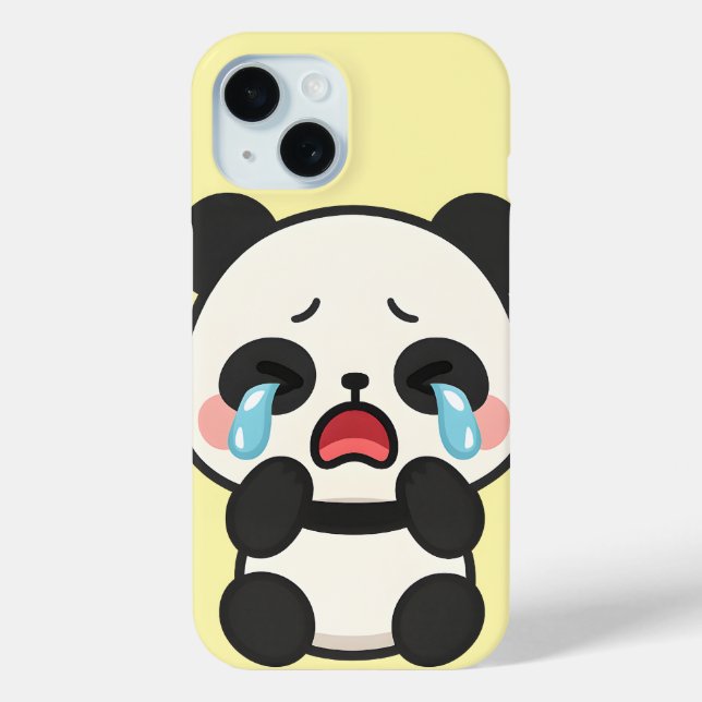 Crying Panda – Cute Sad Panda Phone Cases (Back)