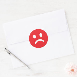 Crying Red Heart Emoji Moody Cartoon Sticker