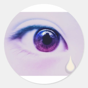 Crying Tears Sticker