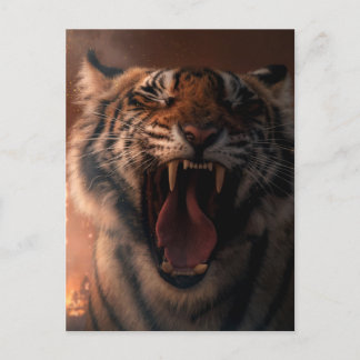 Crying Tiger Postcard