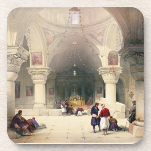 Crypt of the Holy Sepulchre, Jerusalem, plate 20 f Coaster
