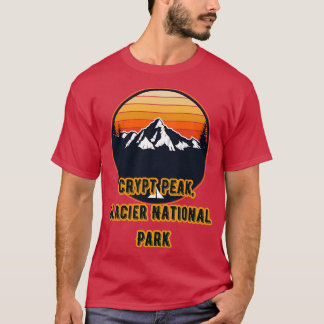 Crypt Peak Glacier National Park T-Shirt