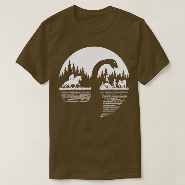 Cryptid Animals T-Shirt (Design Front)