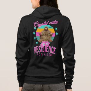 Cryptid Calm Resilience Activated Bigfoot Hoodie