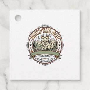 Cryptid Cat Cryptid Cat Vintage Vector Art Shirt D Favour Tags