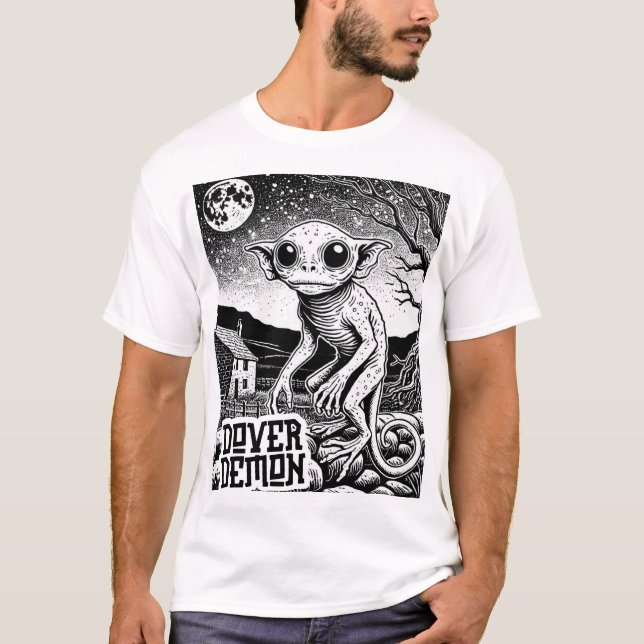 Cryptid Conspiracy - The Dover Demon T-Shirt (Front)