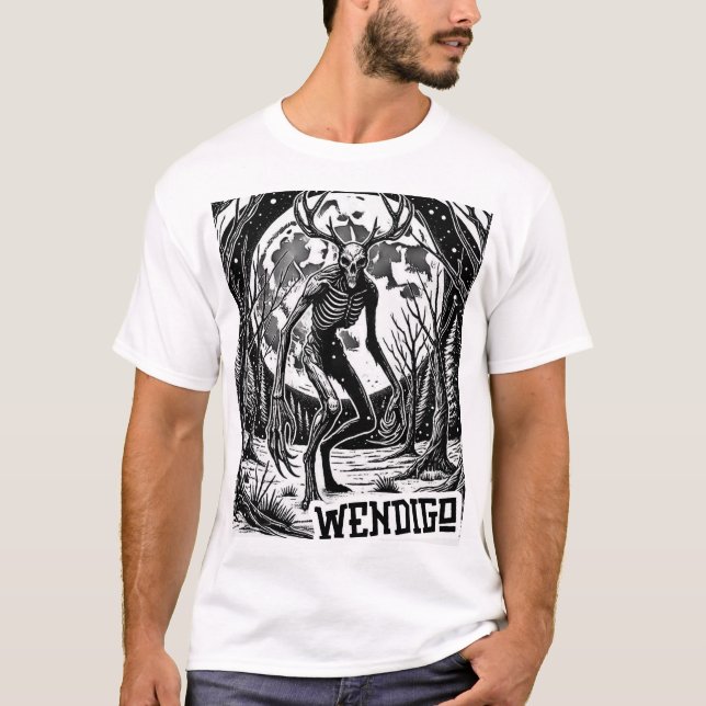 Cryptid Conspiracy - Wendigo T-Shirt (Front)