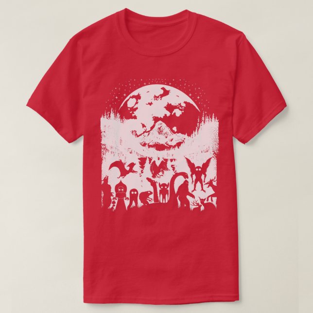 Cryptid Creatures 1 T-Shirt (Design Front)