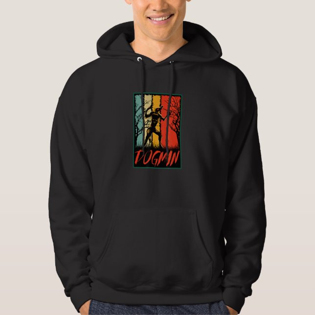Cryptid Home Of The Michigan Dogman Hoodie (Front)