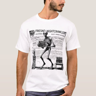 Cryptid Mugshots - The Fresno Nightcrawler T-Shirt