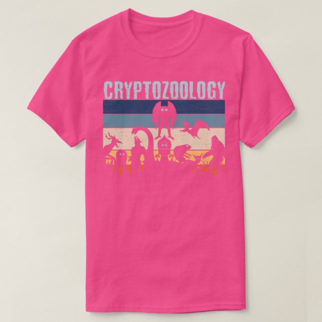 Cryptid Mythical Creatures Cryptozoology T-Shirt (Design Front)