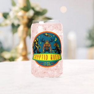 Cryptid Quest Can Glass