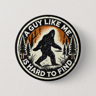 Cryptid Sasquatch Bigfoot Forest Guy Like Me 6 Cm Round Badge