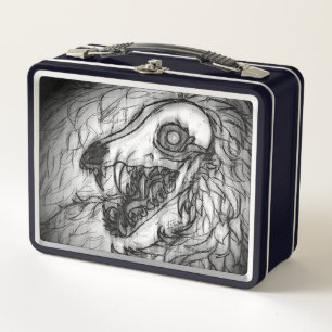 Cryptid: Snow Wasset Sketch Metal Lunch Box
