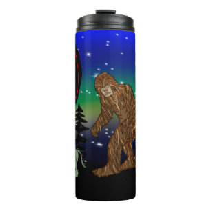 Cryptid, UFO,  Big Foot, Chupacabra, Alien Mothma Thermal Tumbler