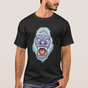 Cryptidcore Yeti Mythical Creature Folklore Mounta T-Shirt