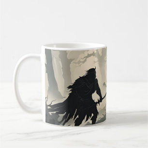 Cryptid's forest coffee mug