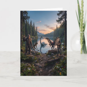 Cryptids   Out of this World Birthday Card